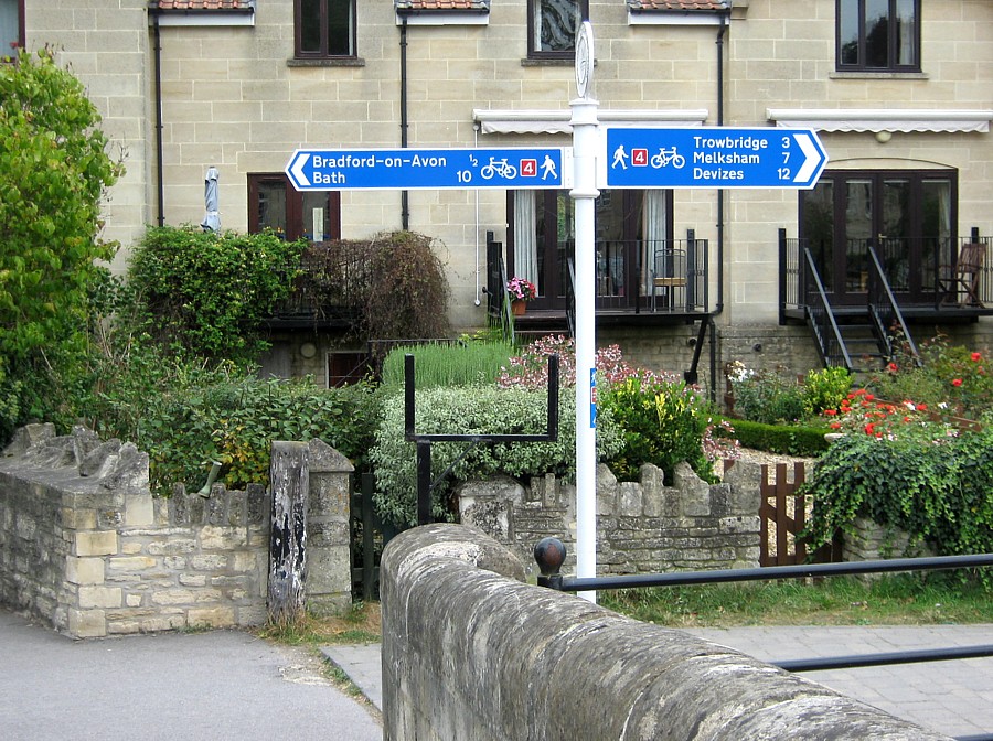 Canal Signpost