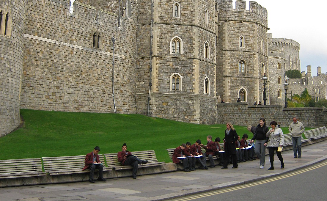 Art Class at Windsor Castle