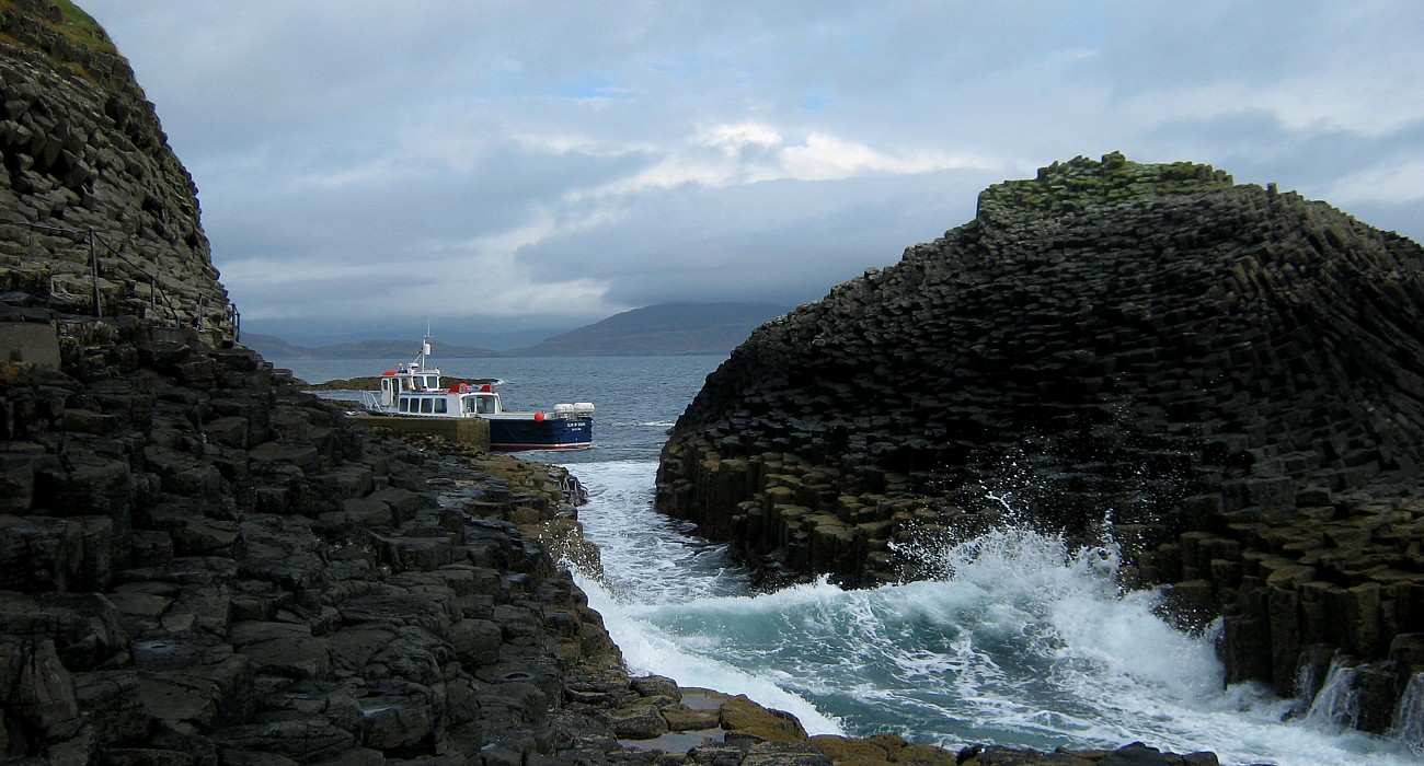 A view from the Causeway towards the Boat Landing
