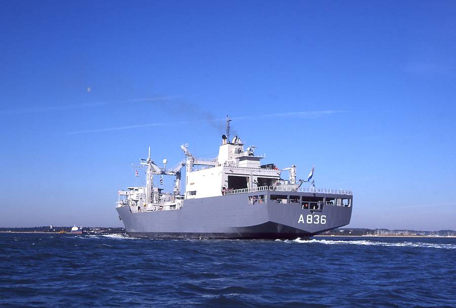 Dutch Navy Support Vessel