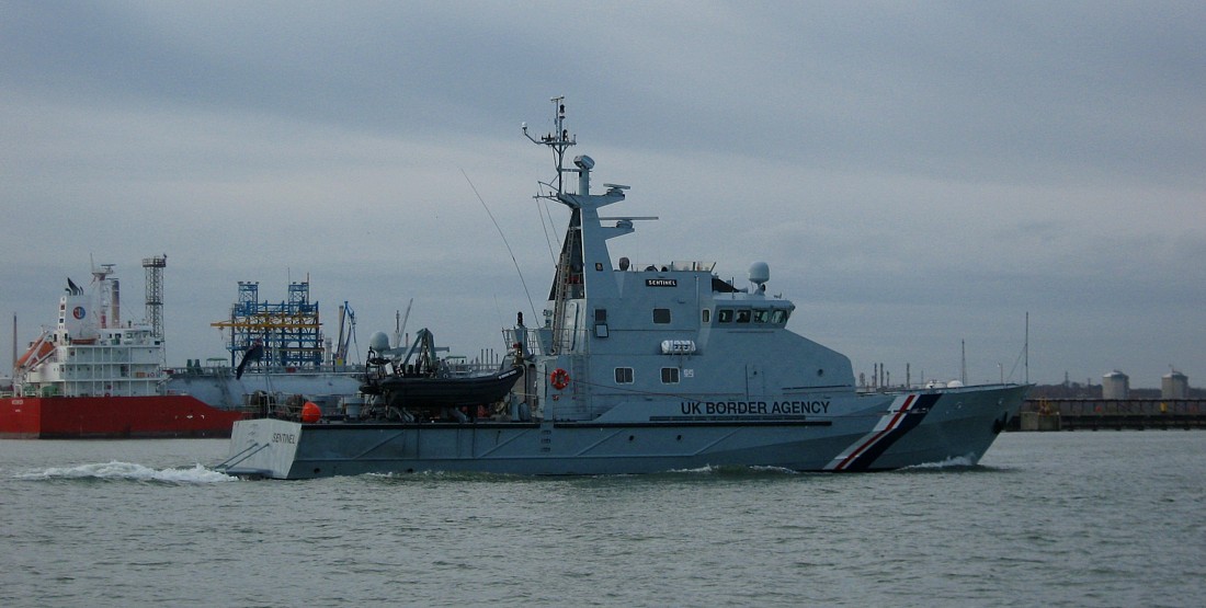 UK Border Agency Vessel Sentinel